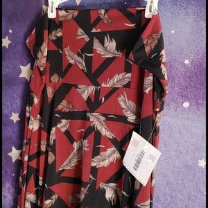 LuLaRoe Maxi skirt XL